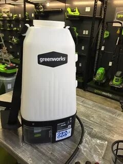 Greenworks опрыскиватель