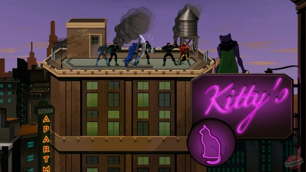 Batman the video game уровни