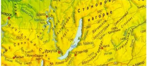 Нагорье к северо востоку от озера байкал