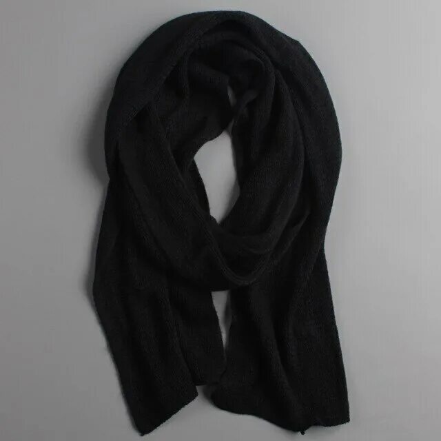 Кашне. Black scarf. Кашне черное. Black scarf. Мягкий черный шарф.
