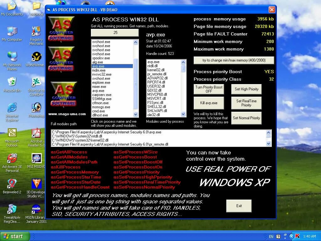 Win32 downloads. Программа AVP Toolkit. Win32 priority Separator. Win32 taskbar. Win32 user