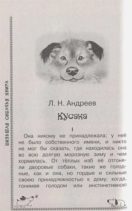 Литературное произведение кусака. Большая собачья книга. Рассказ собаки книга. Собака кусака Андреев. Город собак книга.