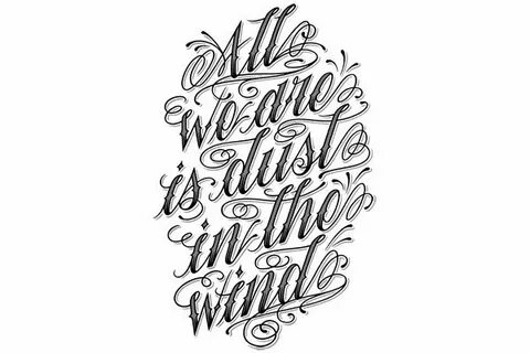 Mike lettering