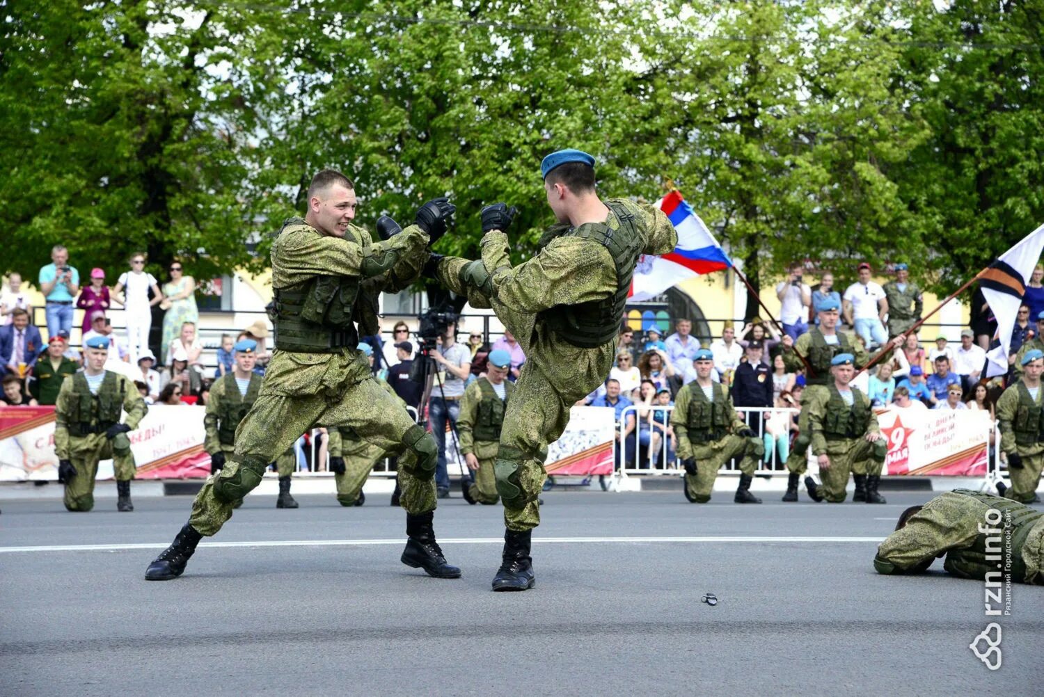 Показательное выступление видео
