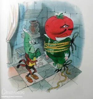 Герои сказки чиполлино картинки