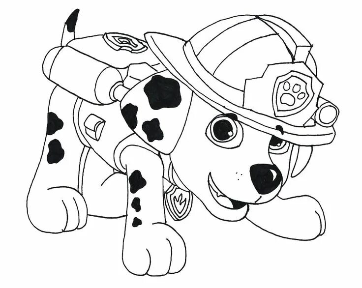 Маршал, Скай и Эверест Paw patrol coloring pages, Paw patrol coloring, Paw patro