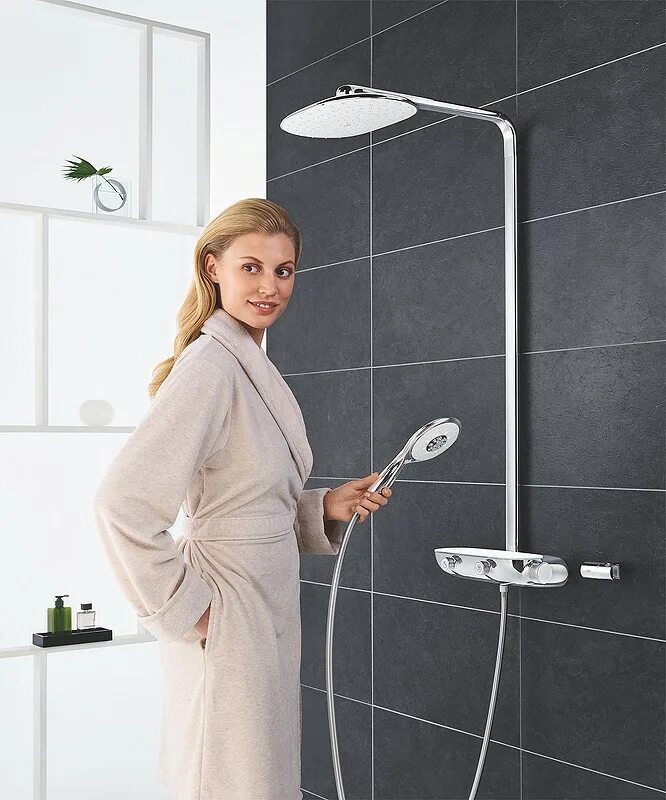 Grohe 26250000 Rainshower Smart Control душевая система. Grohe Rainshower SMARTCONTROL 360 Duo. Душевая система Grohe Rainshower System SMARTCONTROL 360 mono с термостатом;. Система Grohe SMARTCONTROL душевая 360.