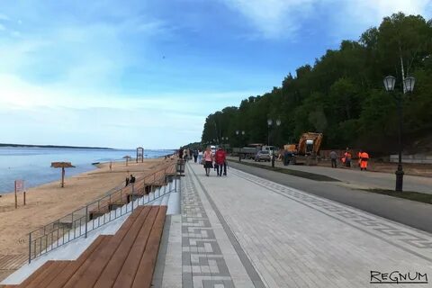 Московская набережная чебоксары