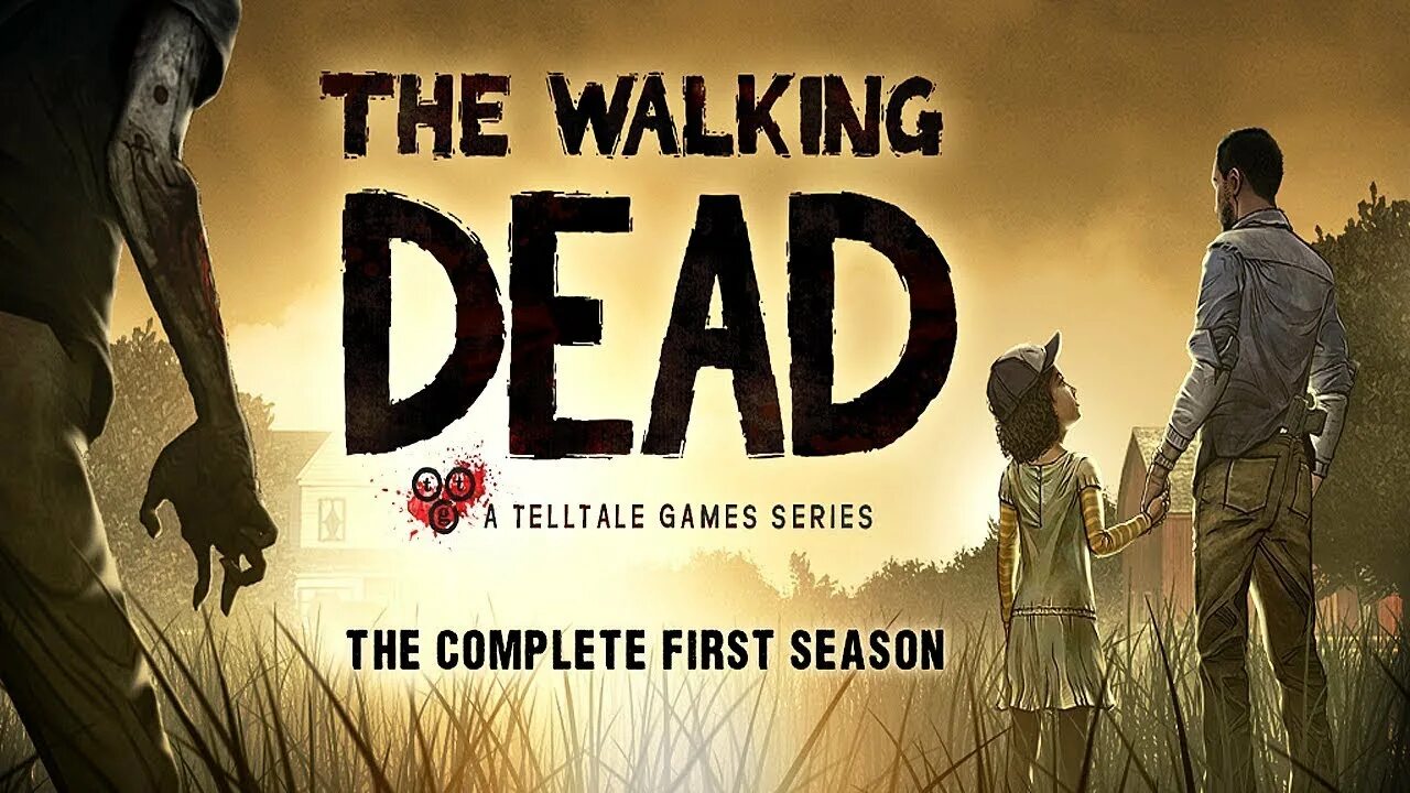 1 дед в игре. The Walking Dead the game Постер.