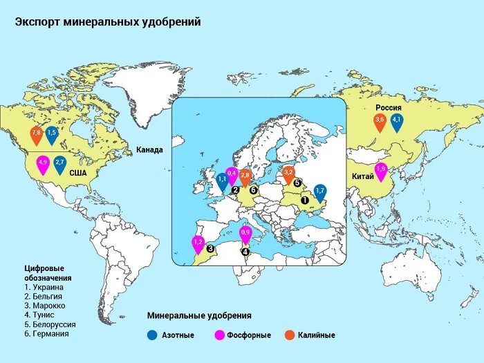 Мировое производство Минеральных удобрений. Карта производства удобрений в мире. Страны экспортеры удобрений. Лидеры по производству удобрений