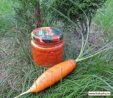 Салат оранжевое чудо из моркови
