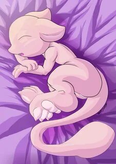 Cute Sleeping mew by. 