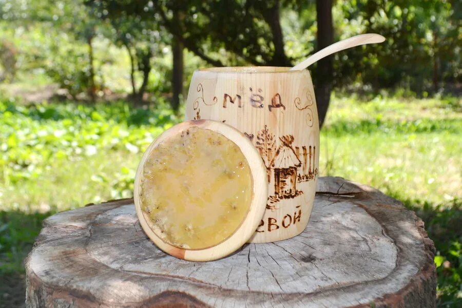 Italon wood honey. Bee organic мед. Honey 22. 5х90. Пчелиный мёд.