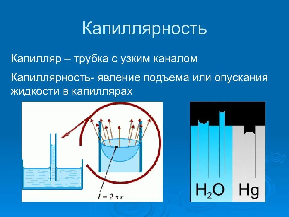 Жидкость капиллярное явление. Капиллярность. Капиллярные явления в жидкости. Капиллярный эффект в жидкости. Смачивание и капиллярность.