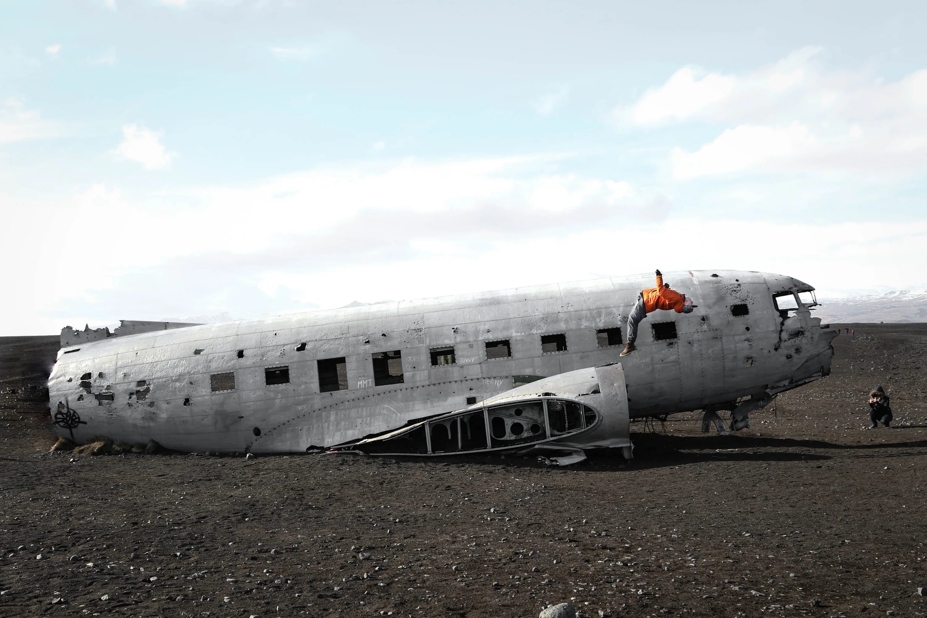 Broken plane
