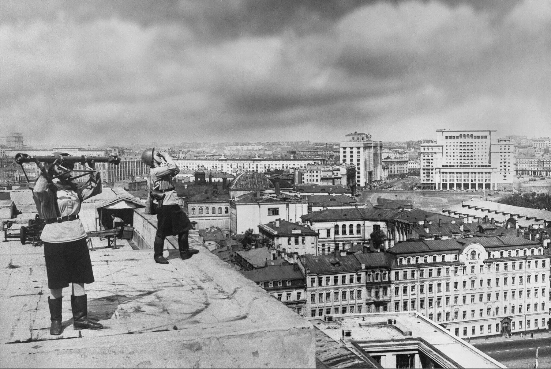 Москва в военные годы