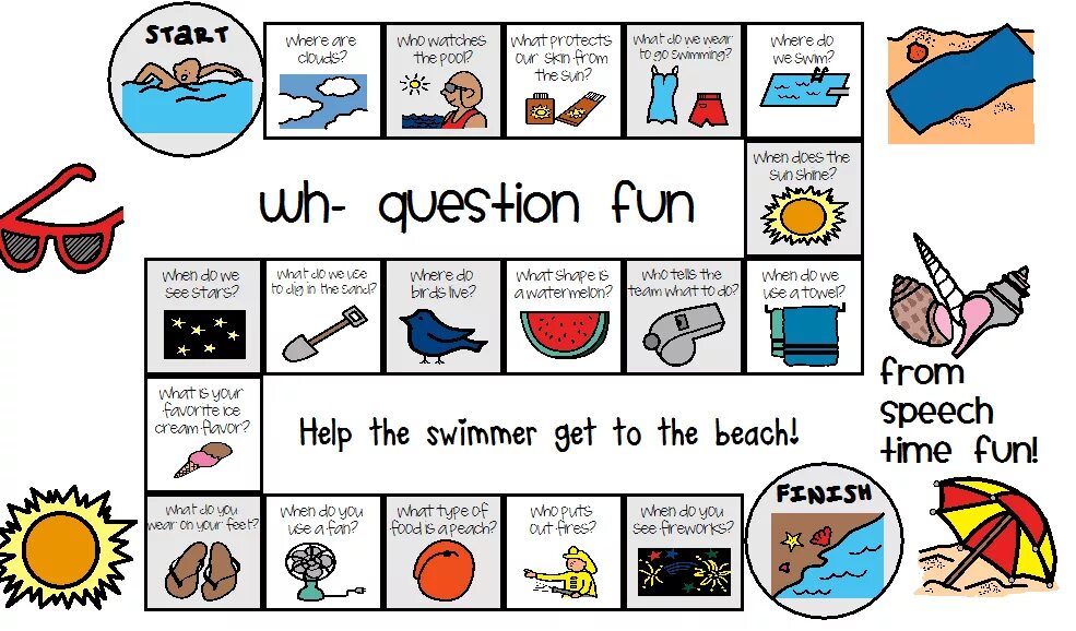 Question words games