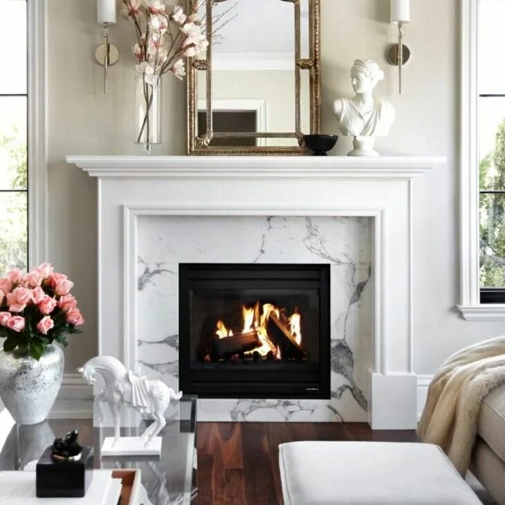 Most current Pictures Fireplace Mantels modern Tips The fireplace has bee. Moder