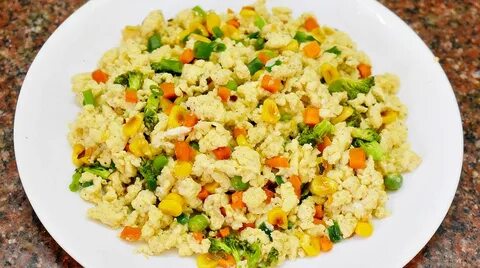 Scrambled vegetables перевод