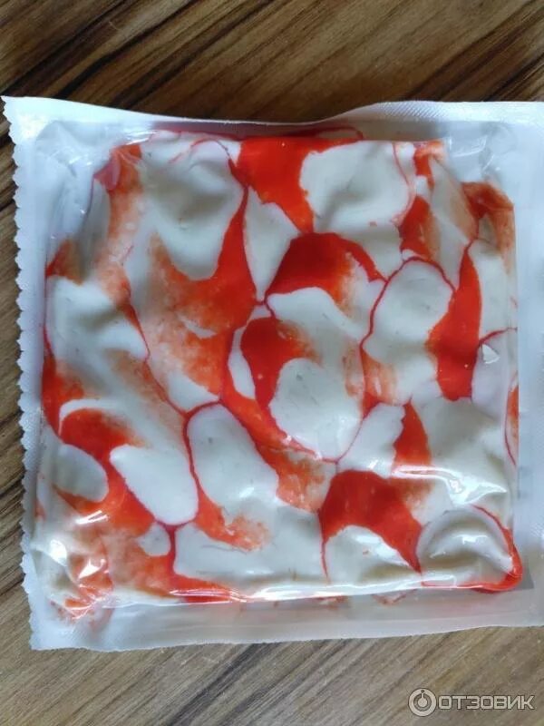 Отзыв о Крабовое мясо "Русское море" готовый продукт для быстрого приготовления 
