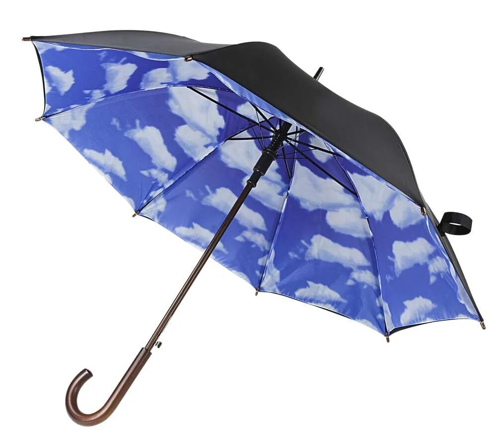 Зонтик надо. Зонт небо с облаками трость. Необычные зонты. Зонт трость небо. Зонт необычной формы.