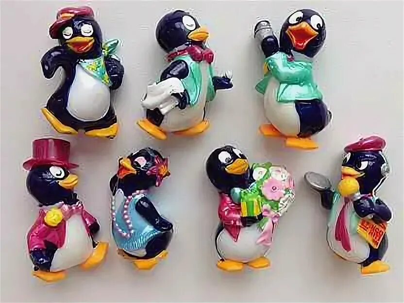 Игрушки Киндер сюрприз 90-х. Киндер пингвины 90-е. Пингвины из Киндер сюрприза 90-х. Киндер сюрприз коллекция пингвинов. Киндер игрушки пингвины