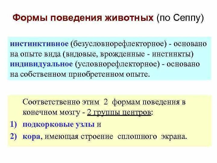 Инстинкт описание