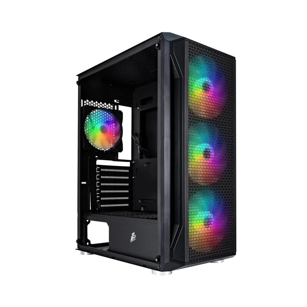 Корпус 1stplayer Firebase x2. Корпус 1stplayer Firebase x2 Black. Корпус 1stplayer Firebase x2 / MATX, Tempered Glass Side Panels / 4x 120mm led Fans Inc. / x2-4r1. Корпус 1stplayer Firebase x6 / ATX, Tempered Glass / 3x140mm & 1x120mm led Fans Inc. / x6-3g6p-1g6.