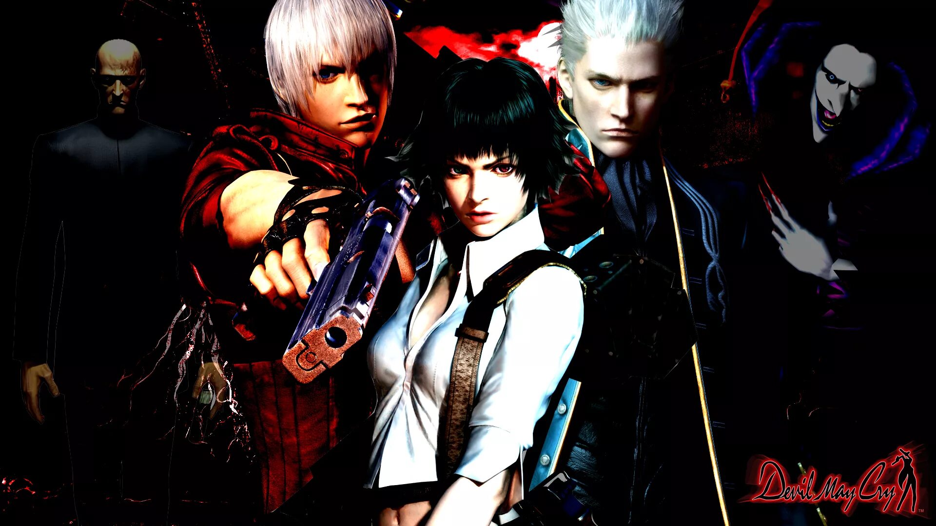 Games devil may cry. DMS 3. Данте DMC 3. Devil May Cry 3 леди и Данте. Данте и Вергилий ДМС 3.