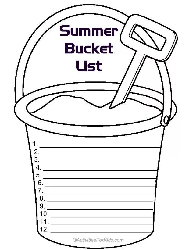 Bucket лист. Лето worksheets. Bucket name. Bucket name. Bucket name.