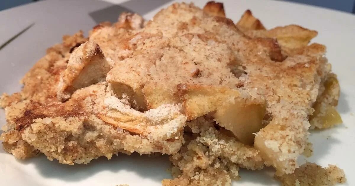 Насыпной пирог Три стакана с молоком, пошаговый рецепт с фото