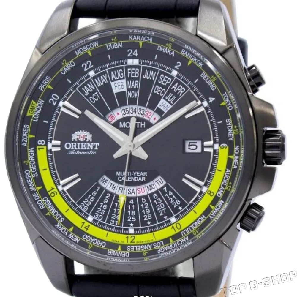 Календарь часов ориент. Orient multi year 100m. 46d40 orient automatic movement калибр. orient automatic multi year calendar world time eu0b001b men’s watch. ориент автоматик calendar.