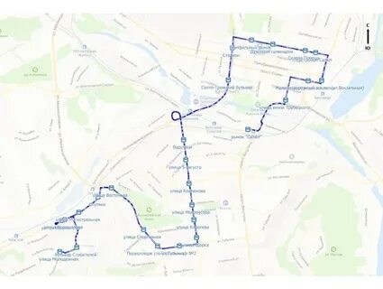 Маршрут 9 автобуса белгород