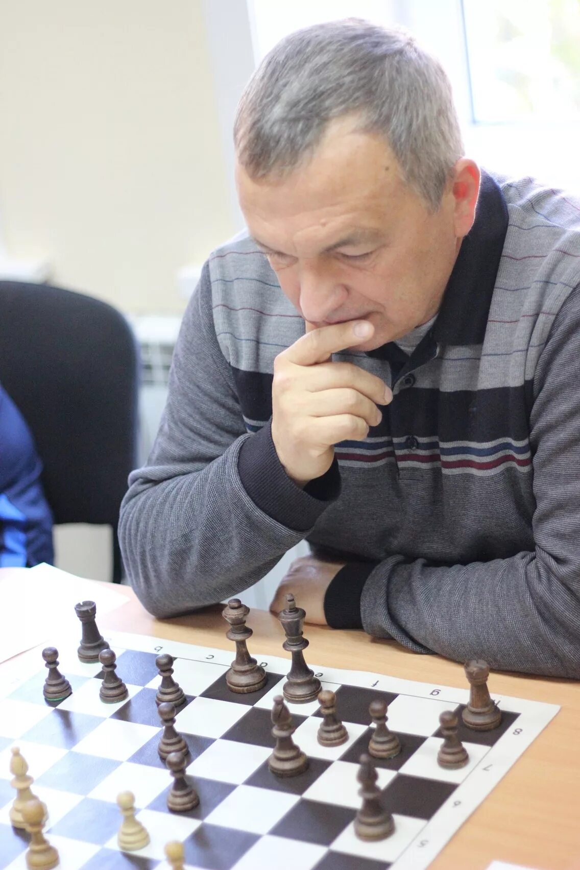 До перерыва шахматисты. До перерыва шахматисты