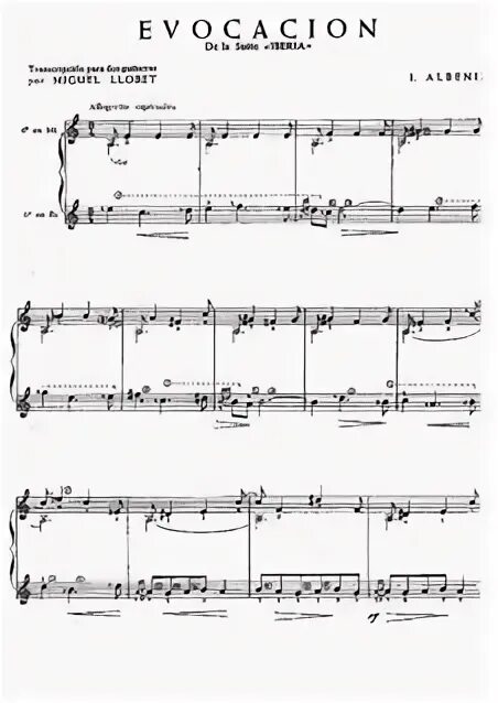 Подражание альбенису ноты. Evocation merlin ноты. evocacion merlin ноты для гитары. evocacion luis merlin ноты для фортепиано. evocacion luis merlin piano ноты.