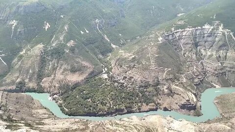 Сулакский каньон на карте