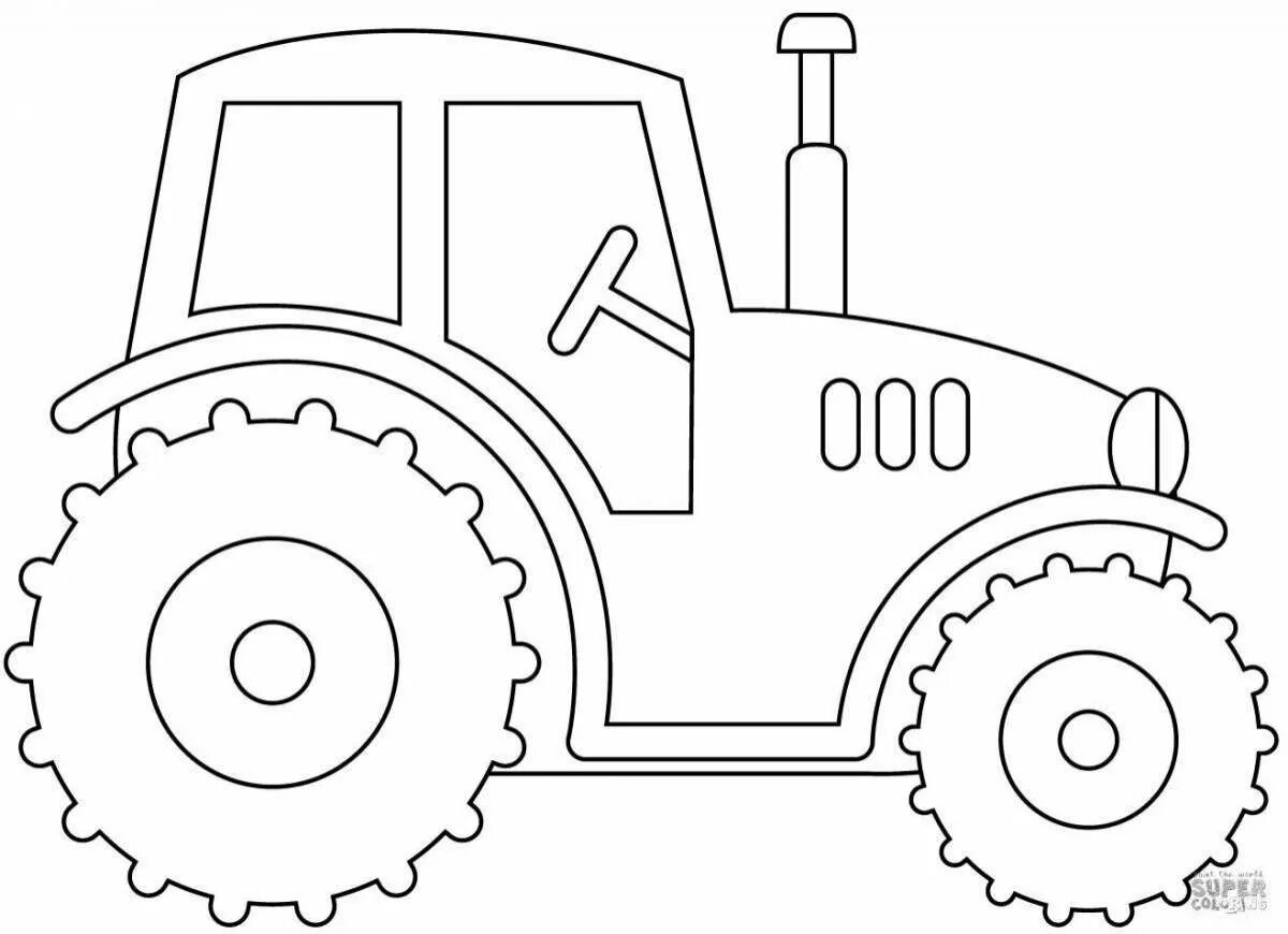 Трактор раскраска распечатать. Трактор для раскрашивания детям. Красный трактор раскраска. Раскраска красного трактора для детей. Трактор раскраски для маленьких.