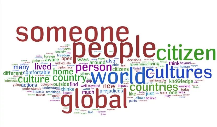 We need world. Global Citizen. Global Citizenship presentation. Global Freedom. Global Citizen Identity.