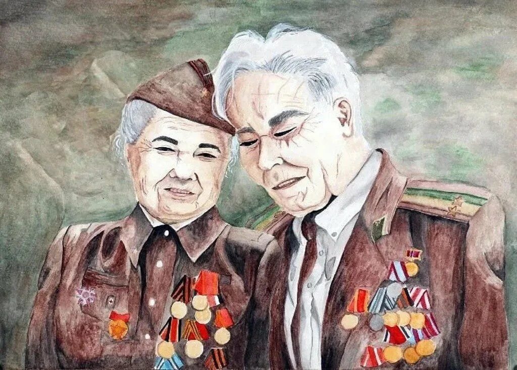Ветераны великой отечественной помним. Ветеран рисунок. рисунок на тему день победы. рисунок на тему ветераны.