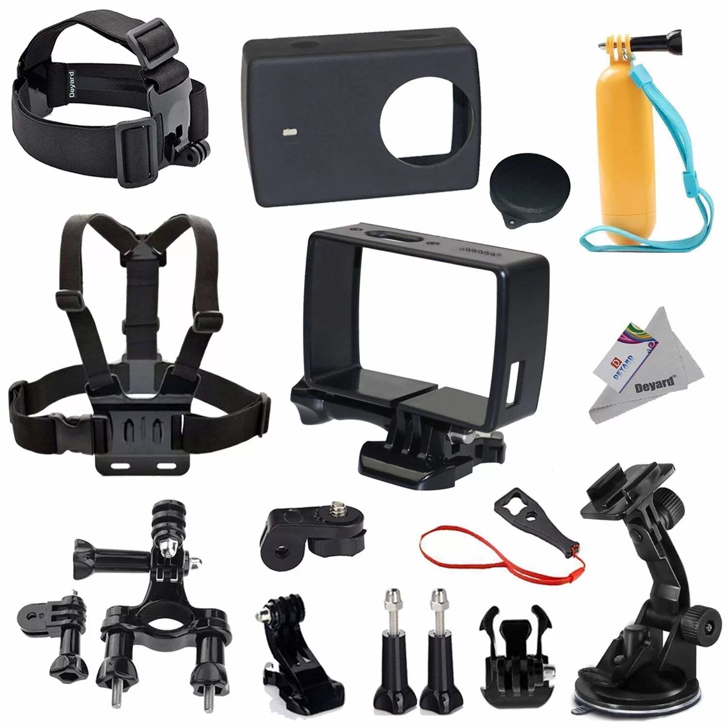 Lite action camera. Набор для камеры eken 4k+. accessories for yi 4 k action camera. экшен камера eken 4k набор. набор аксессуаров для экшн камеры xiaomi yi.