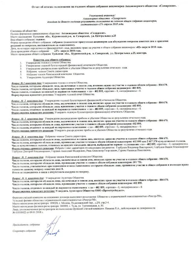 Решение годового собрания акционеров. Протокол голосования акционеров на общем собрании. Отчет об итогах голосования на общем собрании акционеров 2022. Бюллетень для голосования на общем собрании акционеров. Отчет об итогах голосования на общем собрании участников ООО.