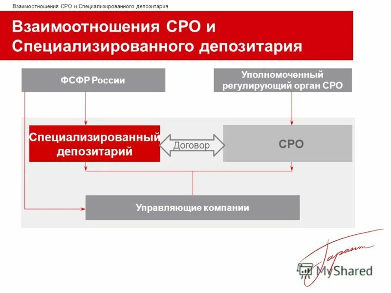 Депозитарий организации