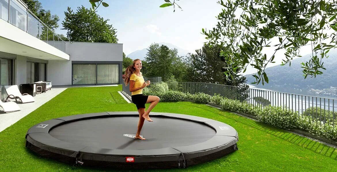 Встроенные уличные батуты. Батут часпион грин 430. батут actiwell 180x180x211. уличные батуты встраиваемые. встроенный батут уличный.