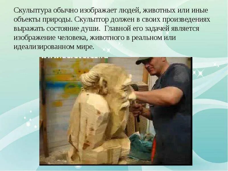 Как человек изображает его