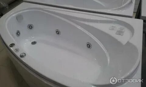 Угловая ванна 165
