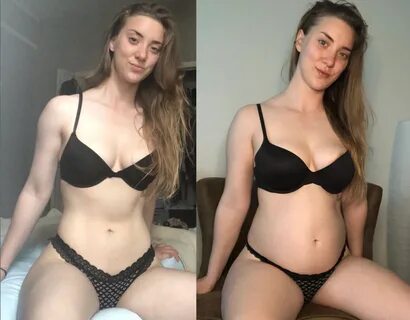 July 2019 vs. Now: I have gained 20lbs since then (126lbs in the before). 