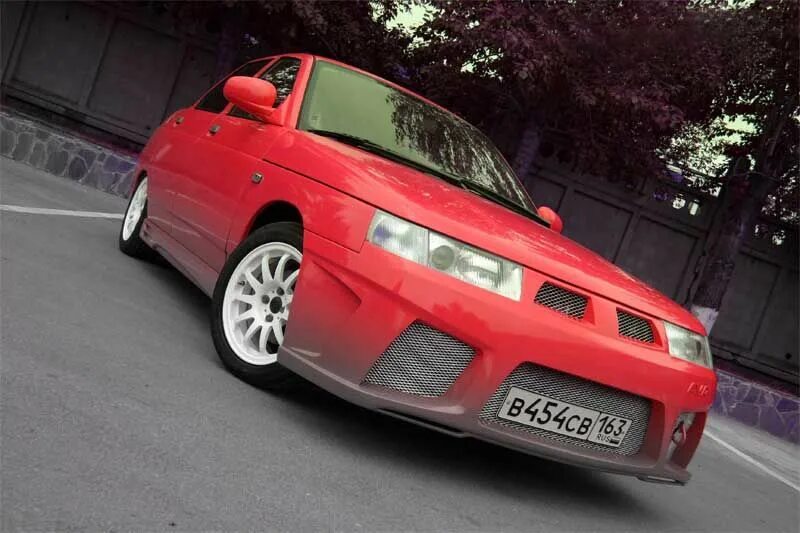 новый бампер ваз 2110