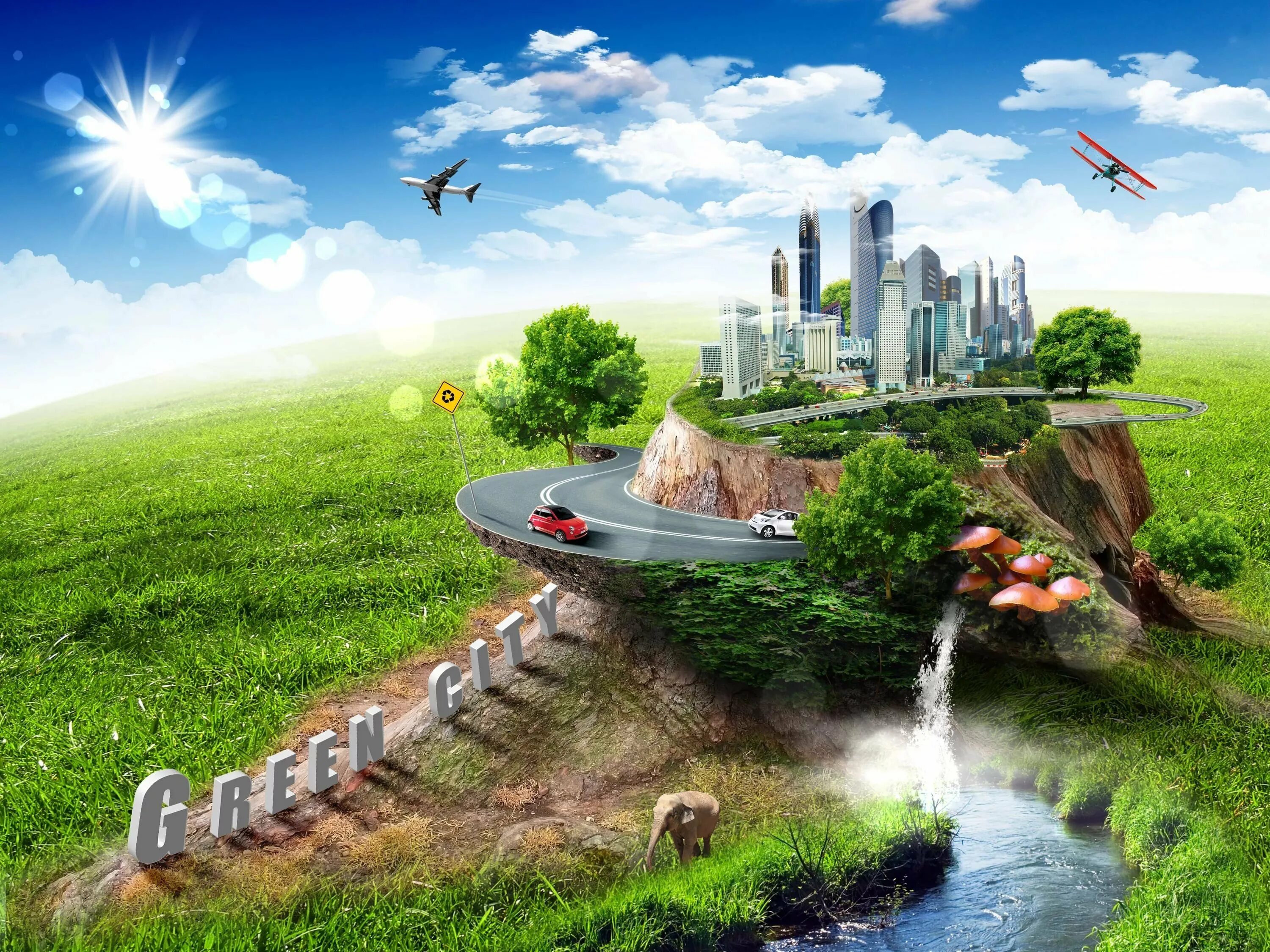 City tourism. Мэр Нижневартовска проект 2070. Природа будущего. Экологический пейзаж. Будущее природа.