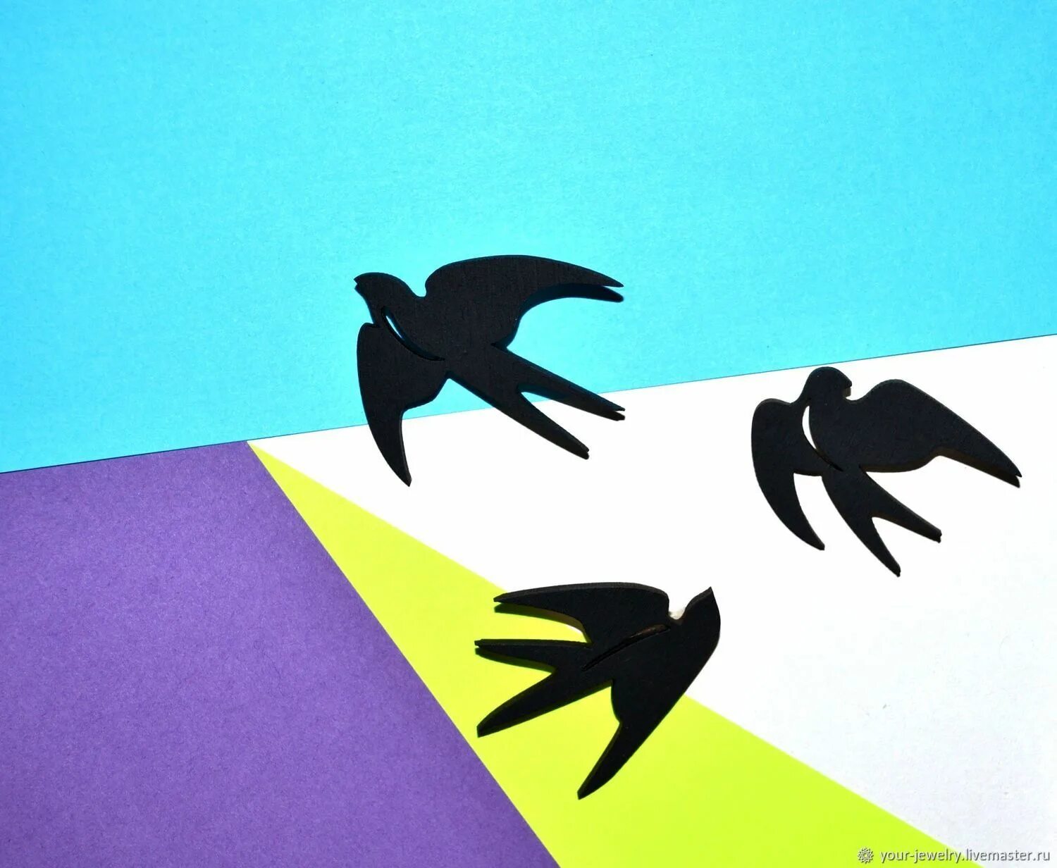 аппликация ласточка