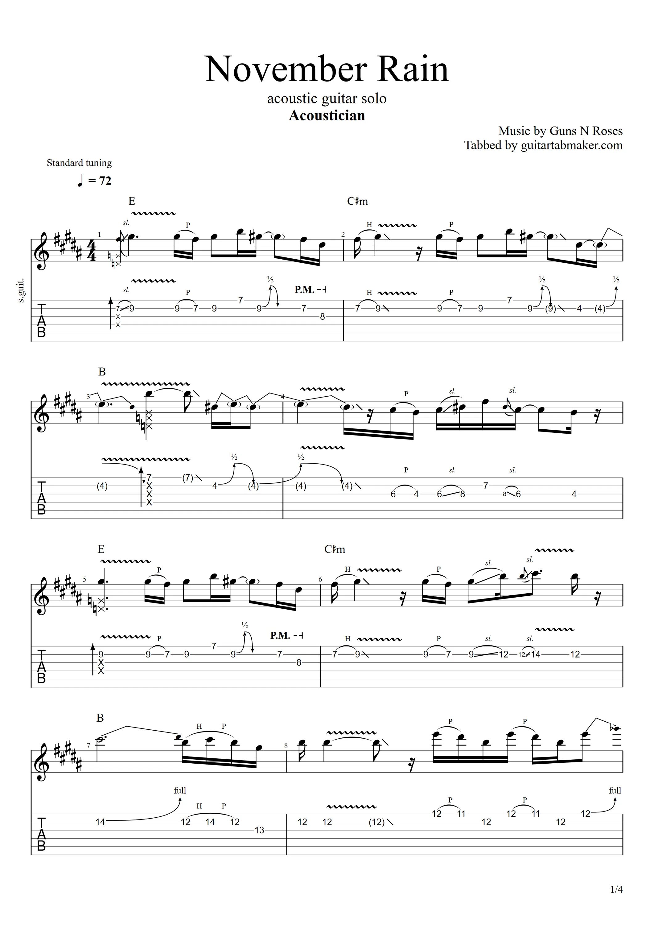 November Rain solo Tabs. November Rain Chords. Guns n Roses November Rain. November Rain solo Backing track. Rain tab